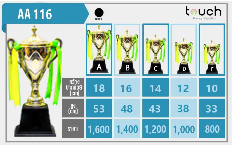 ถ้วยรางวัล ผลิตถ้วยรางวัล รับผลิตถ้วยรางวัล เหรียญรางวัล