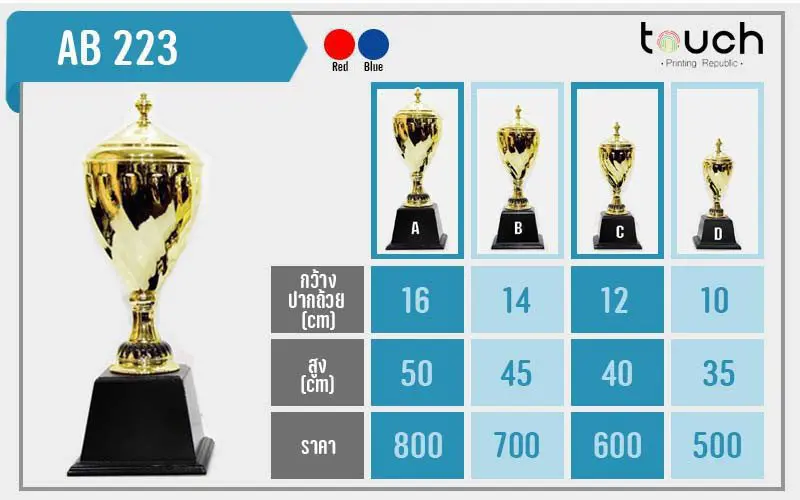 ถ้วยรางวัล ผลิตถ้วยรางวัล รับผลิตถ้วยรางวัล เหรียญรางวัล