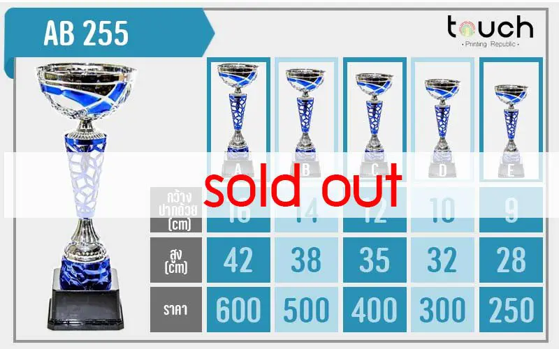 ถ้วยรางวัล ผลิตถ้วยรางวัล รับผลิตถ้วยรางวัล เหรียญรางวัล