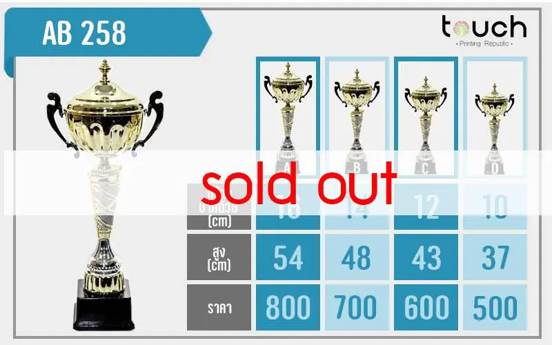 ถ้วยรางวัล ผลิตถ้วยรางวัล รับผลิตถ้วยรางวัล เหรียญรางวัล