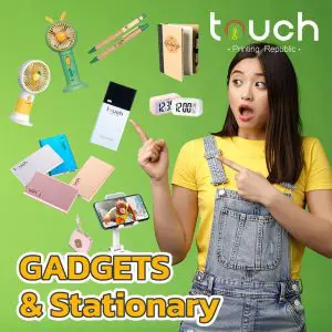 แก็ดเจ็ต gadget เครื่องเขียน stationary ของพรีเมี่ยม ของชำร่วย หูฟังบลูทูธ พาวเวอร์แบงค์ พัดลมมืถือ พัดลม usb ปากการีไซเคิล ที่วางโทรศัพท์มือถือ สมุดโน้ต