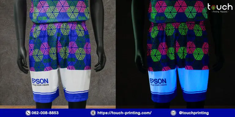 เสื้อวิ่ง เสื้อกีฬา สกรีนเสื้อวิ่ง เสื้อกีฬาพิมพ์สีสะท้อนเเสง เสื้อวิ่งสะท้อนเเสง รับสกรีนสีสะท้อนเเสง