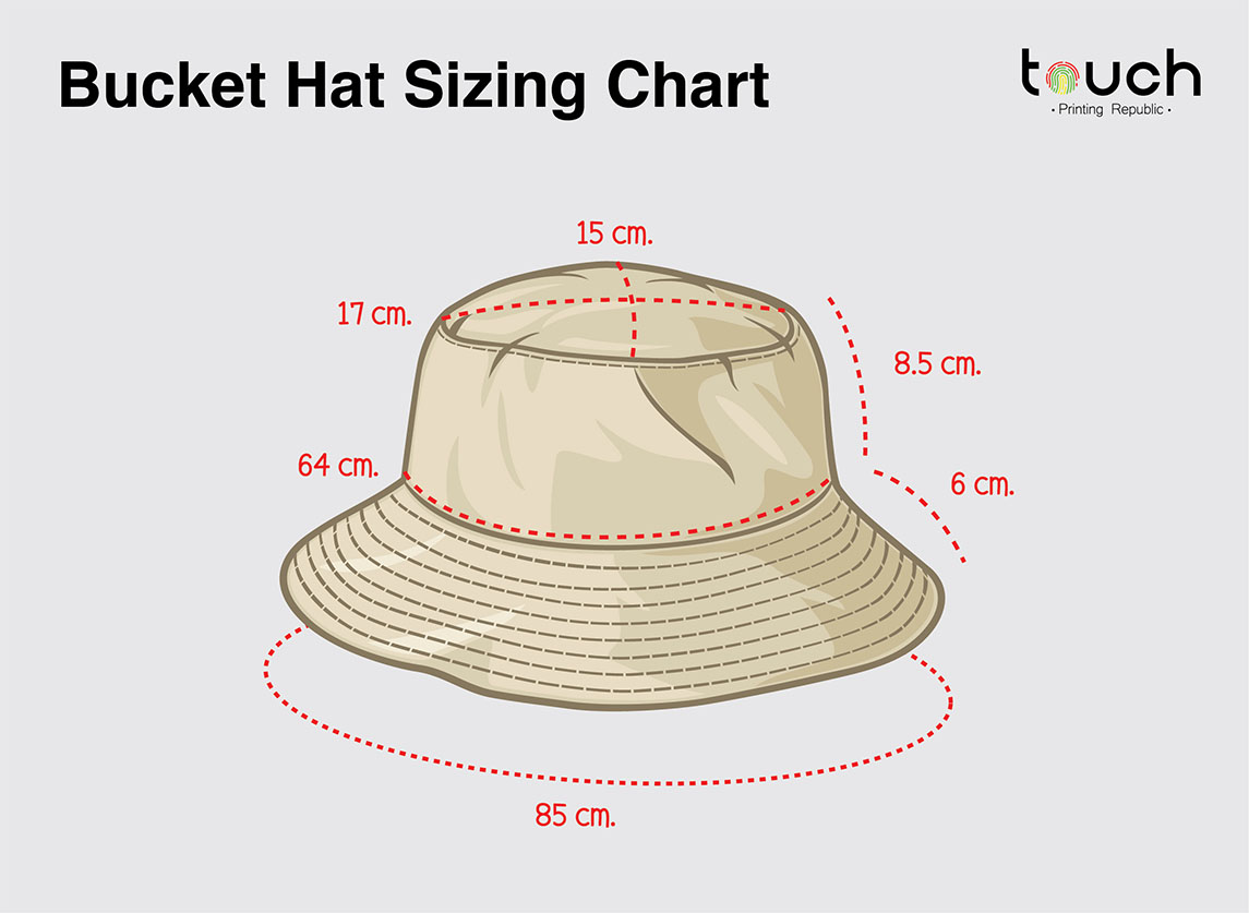 หมวกบักเก็ต, หมวก bucket,หมวกบักเก็ตสกรีนลาย,ผลิตหมวกบักเก็ต,โรงงานผลิตหมวกบักเก็ต,bucket hat,หมวกทรงถัง, ขนาดหมวกบักเก็ต