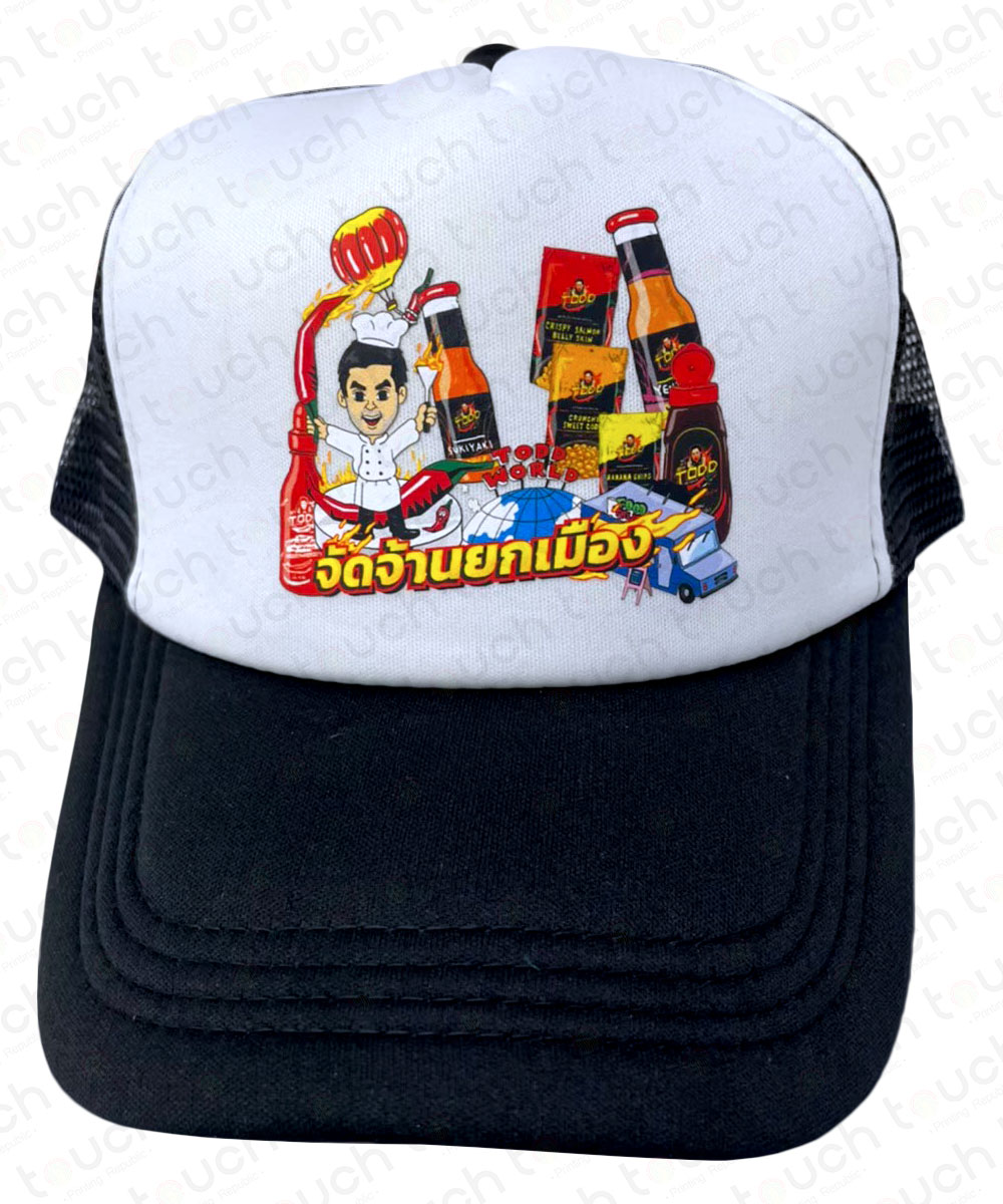 หมวกแก๊ป ตาข่าย หมวกเบสบอล รับผลิตหมวก สกรีนหมวก หมวกทูโทน 2tone หมวกฮิปฮอป