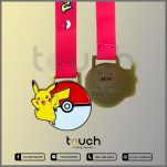 เหรียญรางวัล Pokemon Run Thailand Charge Up ผลิตเหรียญวิ่ง