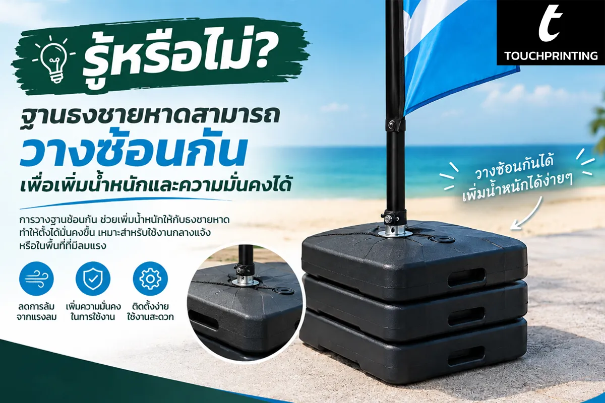 ธงชายหาด สกรีนธง ธงสกรีนโลโก้ ธงชายหาดสกรีนโลโก้ ผลิตธงชายหาด ธงโฆษณา Beach Flag Flag ป้ายธงโฆษณา ฐานธงชายหาด